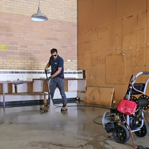 high pressure cleaning